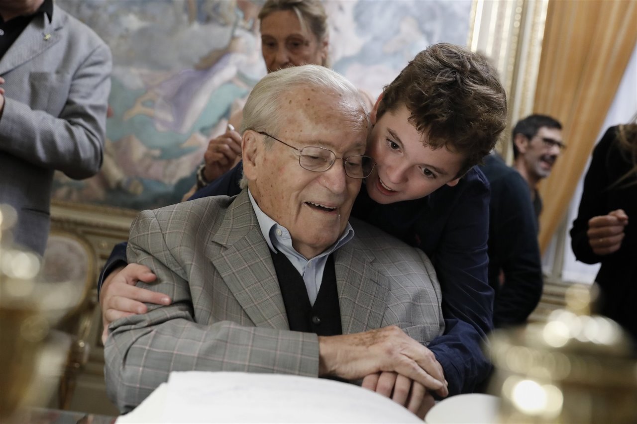 El arquitecto Oriol Bohigas el día que recibió la Medalla de Oro de la Ciudad de Barcelona