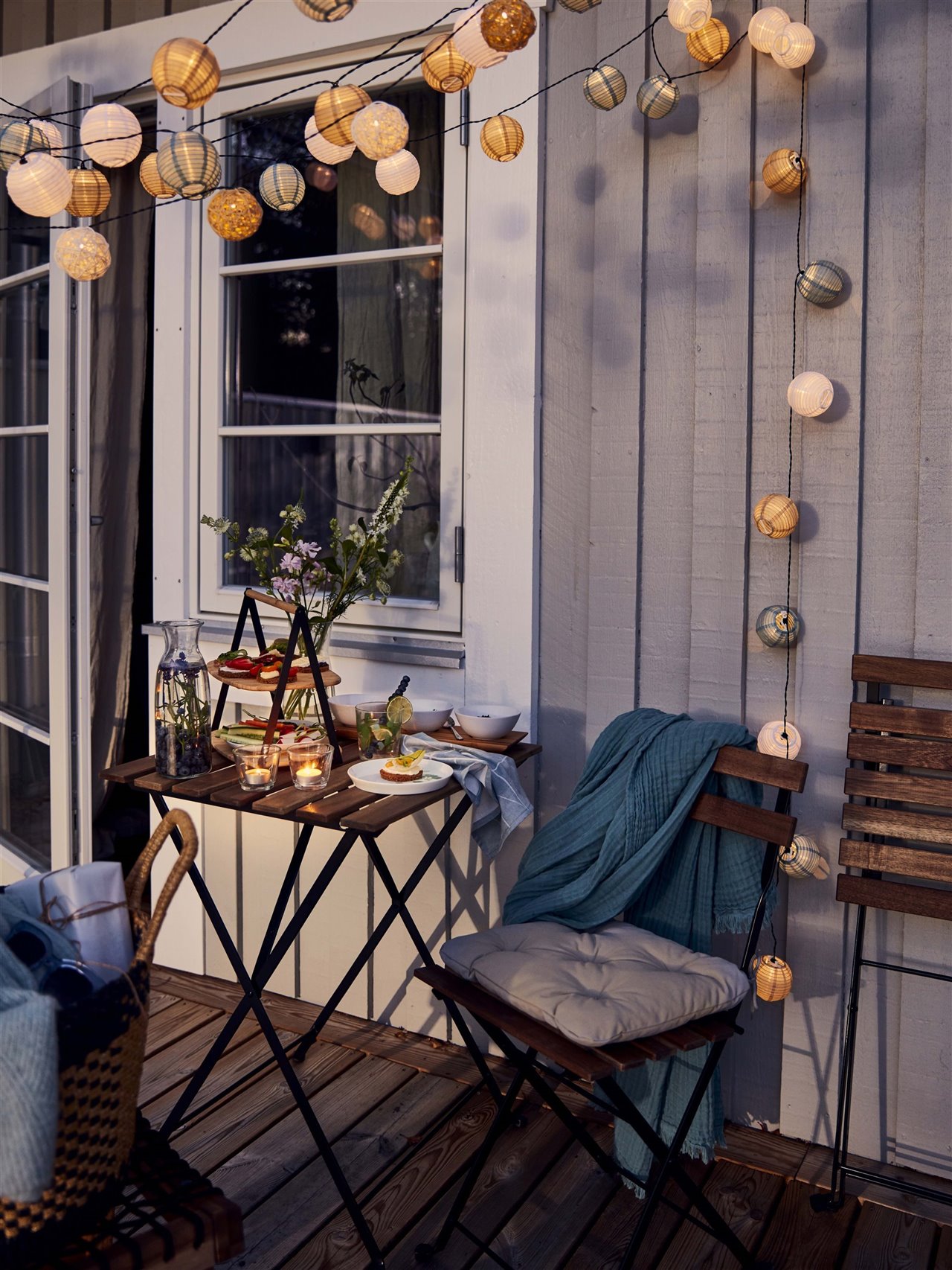 0mesa y sillas plegable ikea