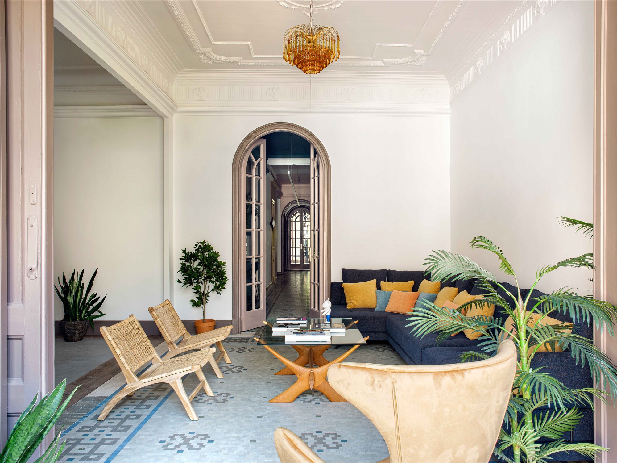 Una oficina de estilo Neo Art Deco en Barcelona en la que nos gustaría vivir 
