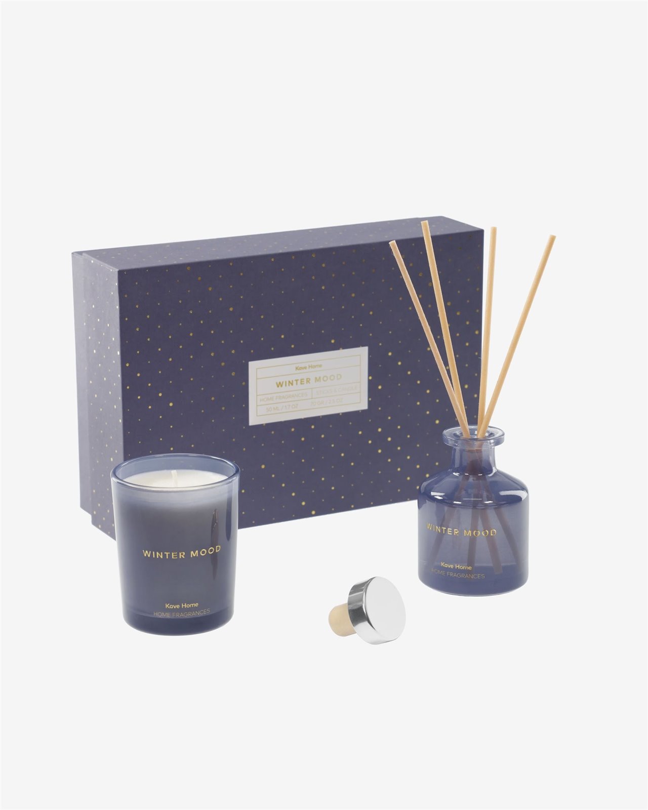 Set ambientador de espíritu navideño.