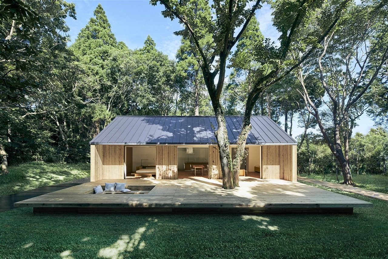 Casa prefabricada de madera de Muji.