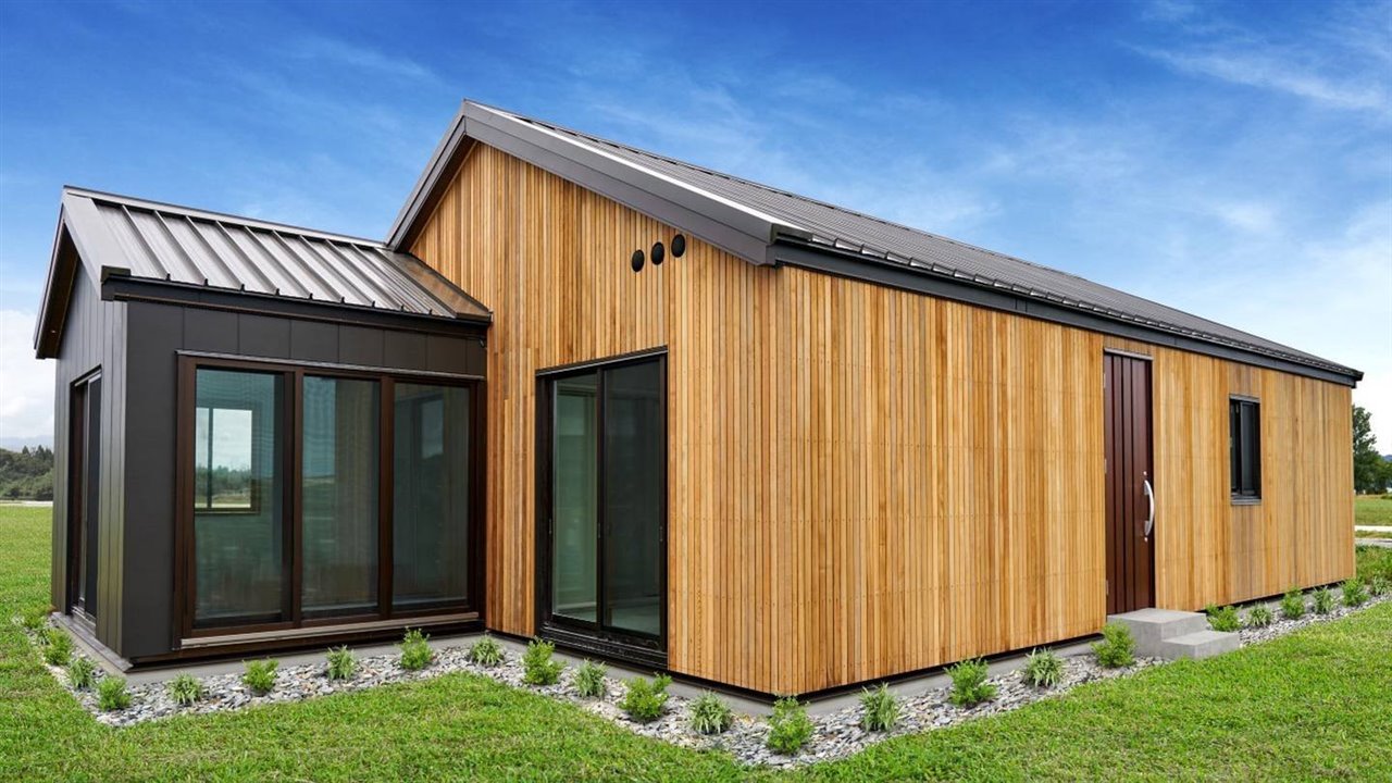 Casa prefabricada de Panasonic Homes.