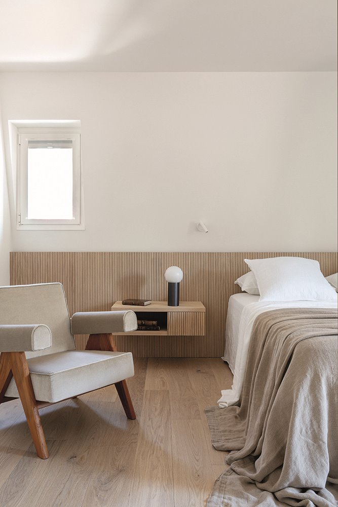 piso madrid zinc arquitectos dormitorio