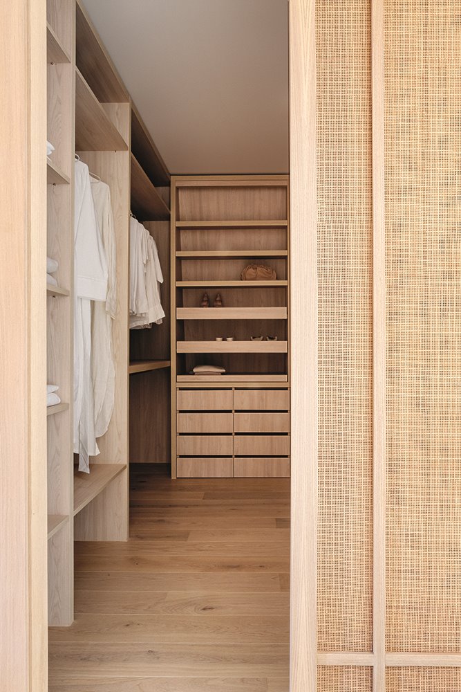 piso madrid zinc arquitectos vestidor