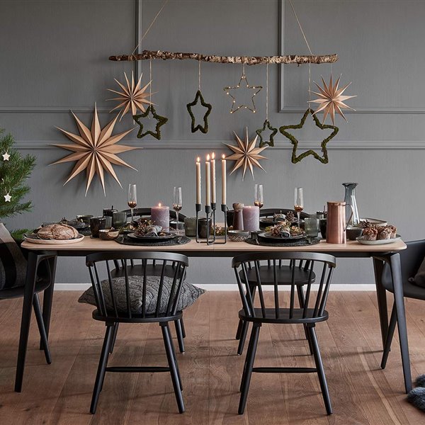 Cinco piezas inesperadas para poner y decorar tu mesa de Navidad