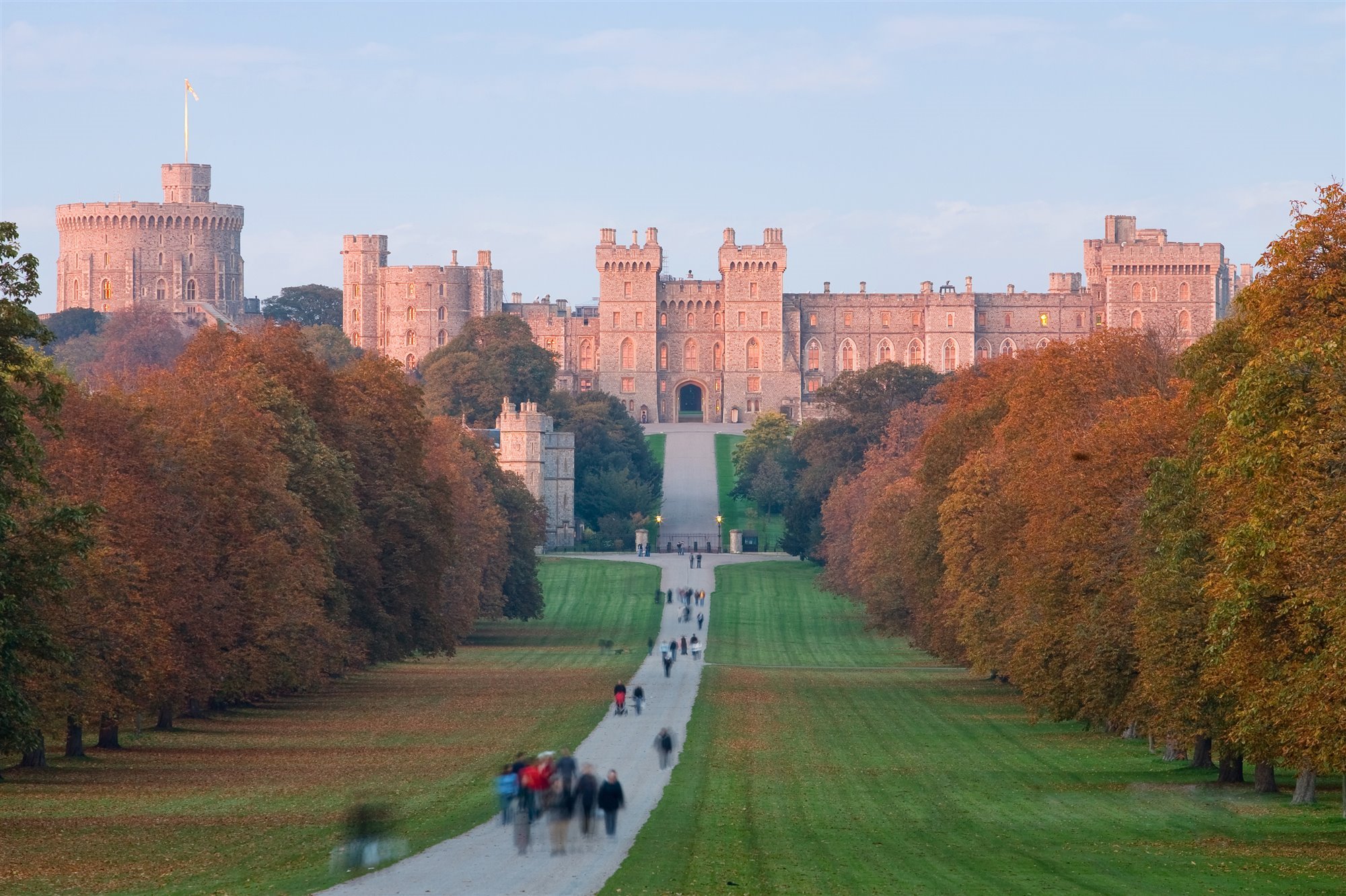 Windsor Castle casas de la reina de Inglaterra