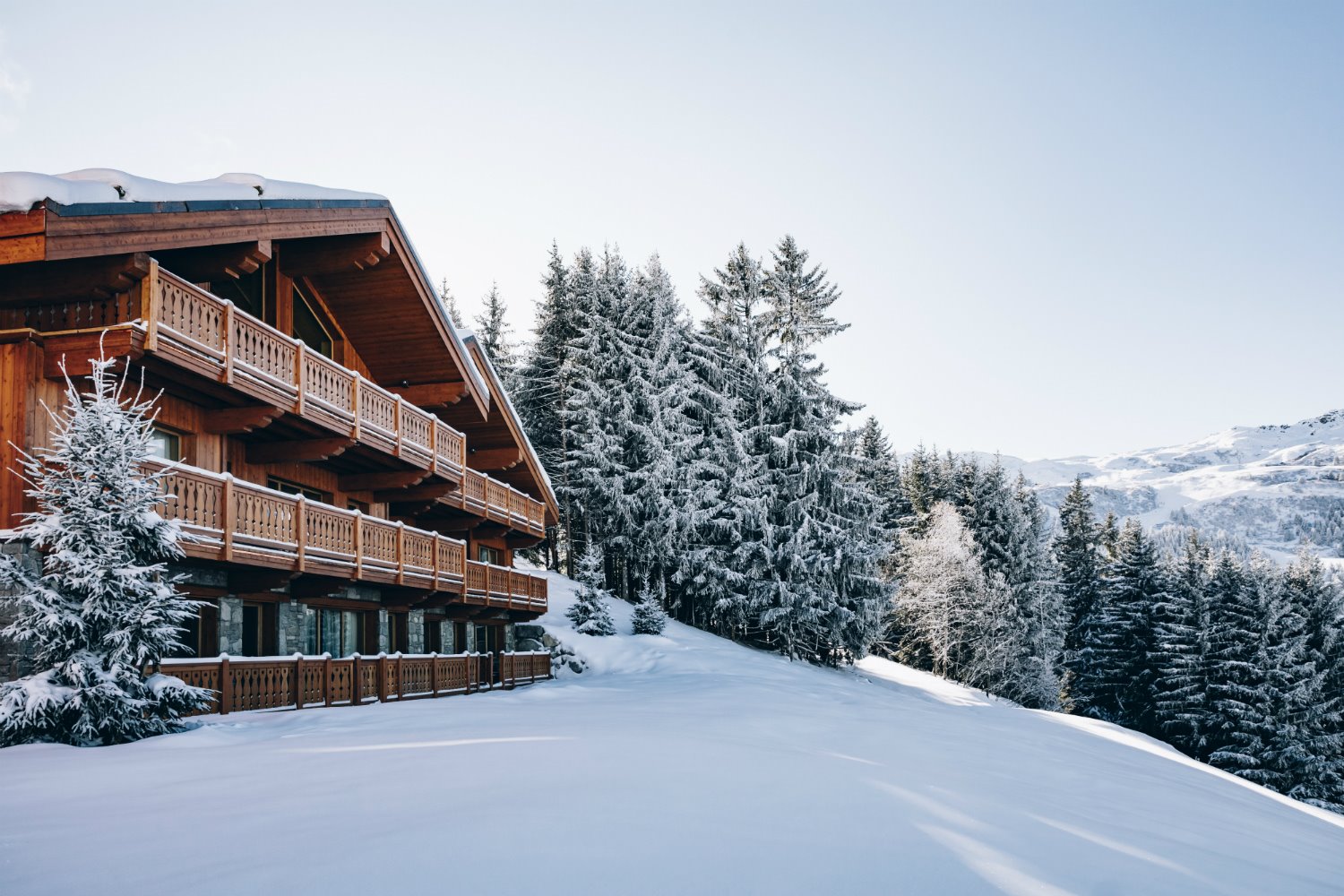Hotel Le Coucou Méribel de Pierre Yovanovitch 
