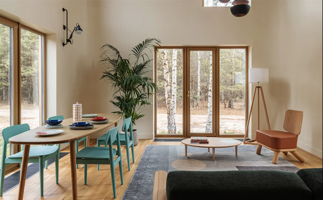 El creador de la marca Yaratam se inspiró en famosas obras arquitectónicas como la Villa Savoy de Le Corbusier.