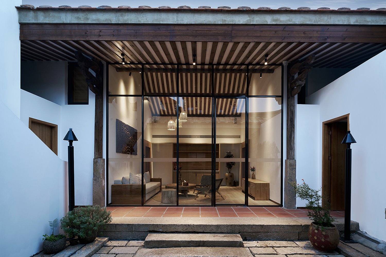 casa en china Huang Zhiyong terraza