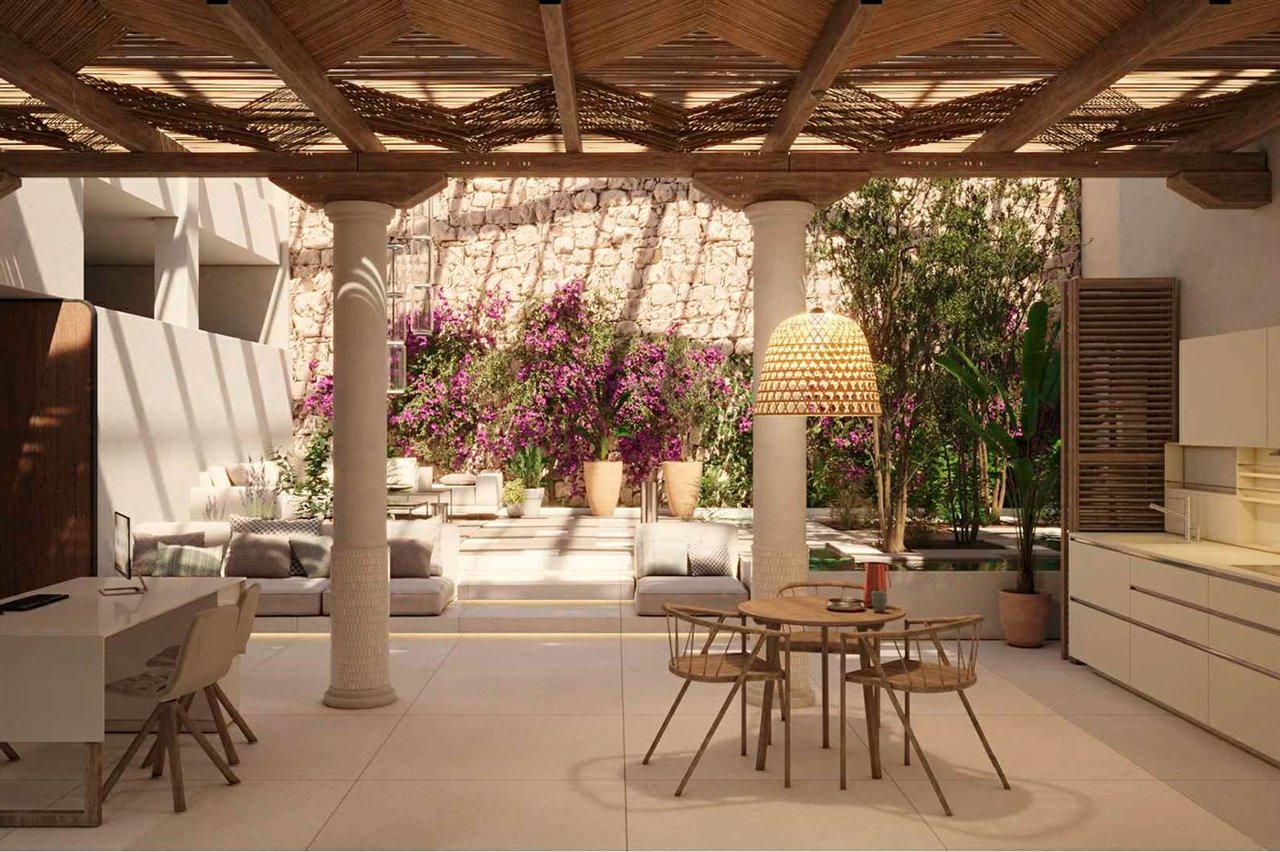 Diseñada por el estudio de arquitectura Janfri & Ranchal, la nueva tienda valenciana se inspira en tres viviendas contemporáneas.