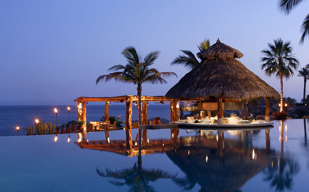 Exclusiva propiedad con vistas al océano en Cabo San Lucas, México.