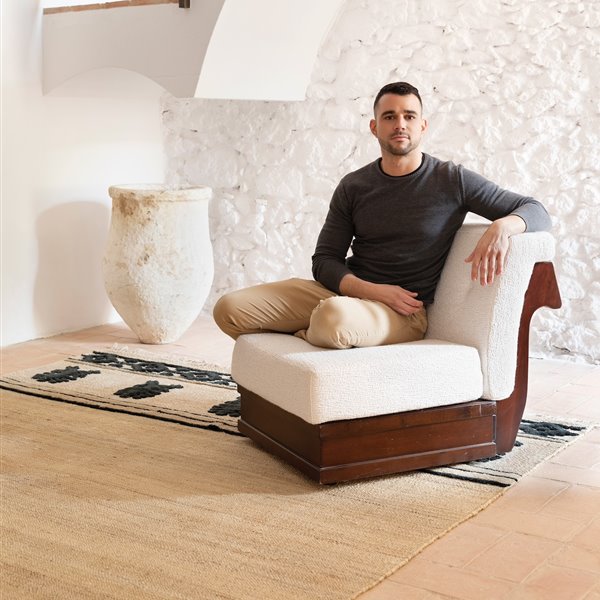 La exótica alfombra que representa el estilo minimalismo ecléctico 