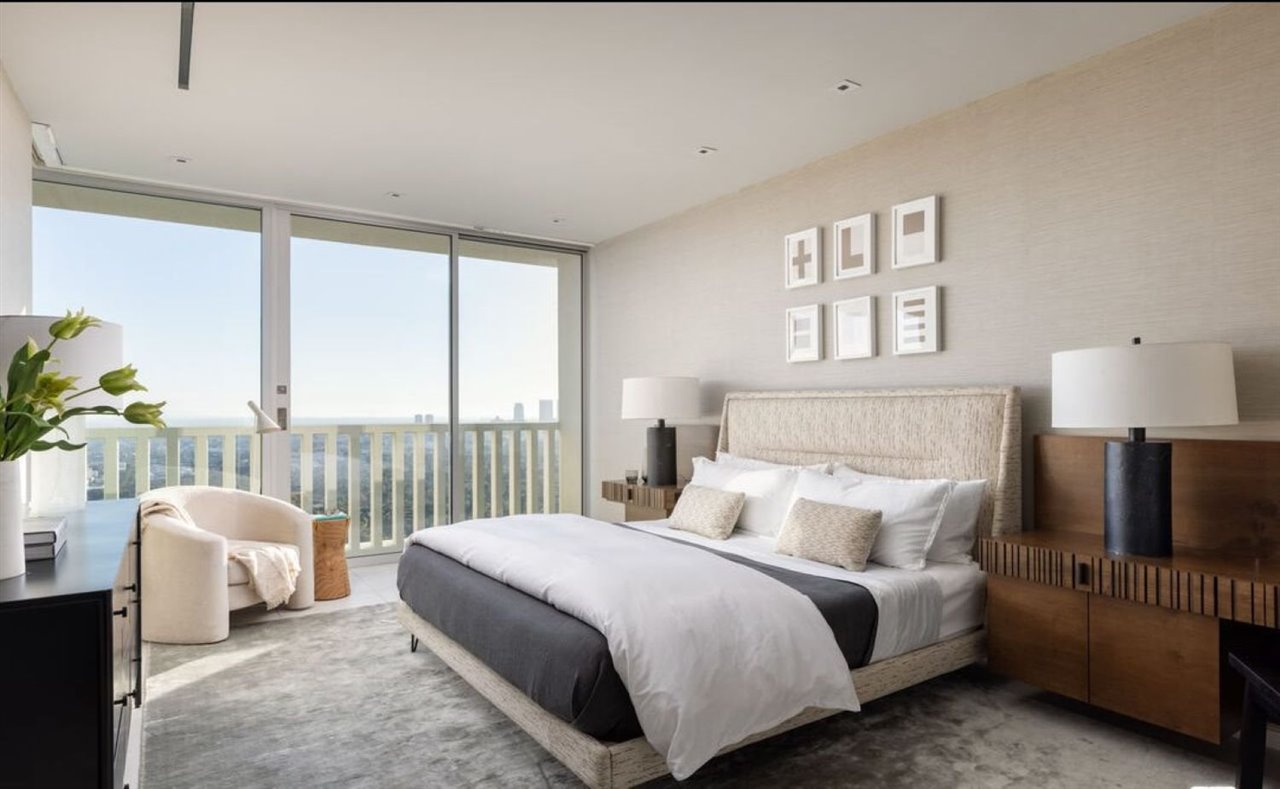 El dormitorio con vistas de Sandra Bullock
