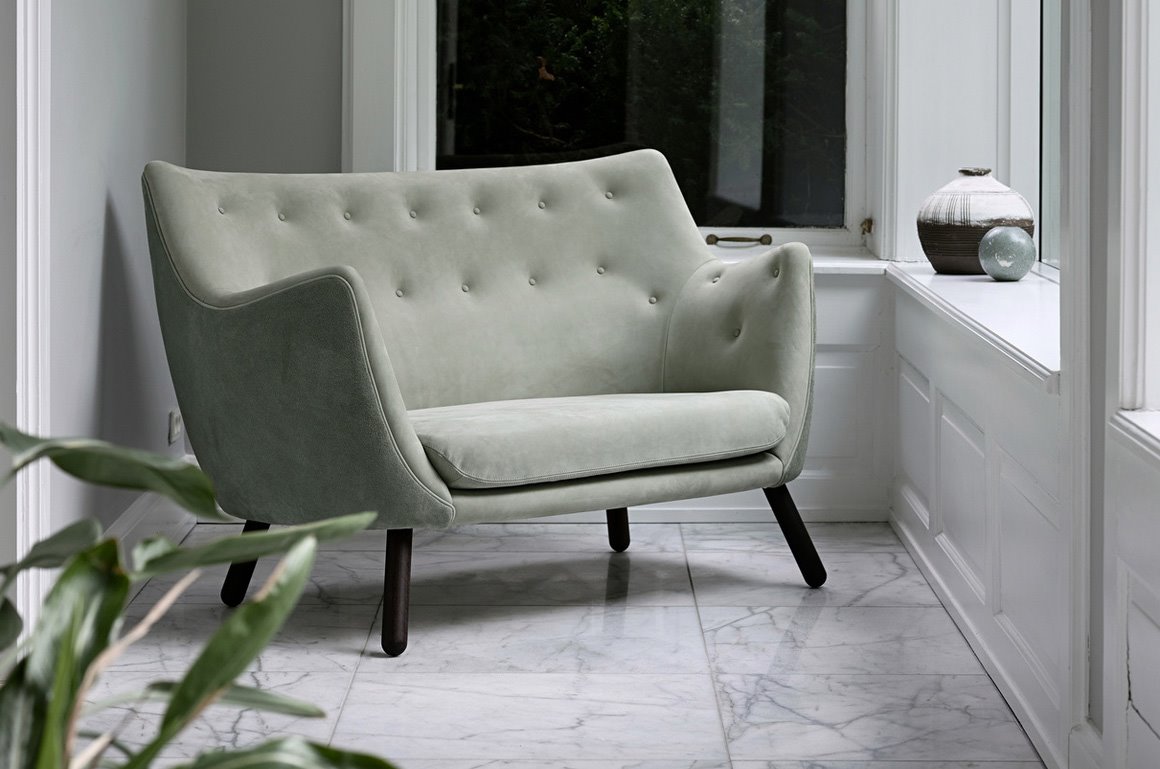 sofa poet de finn juhl pisos mini. Para un rincón poético
