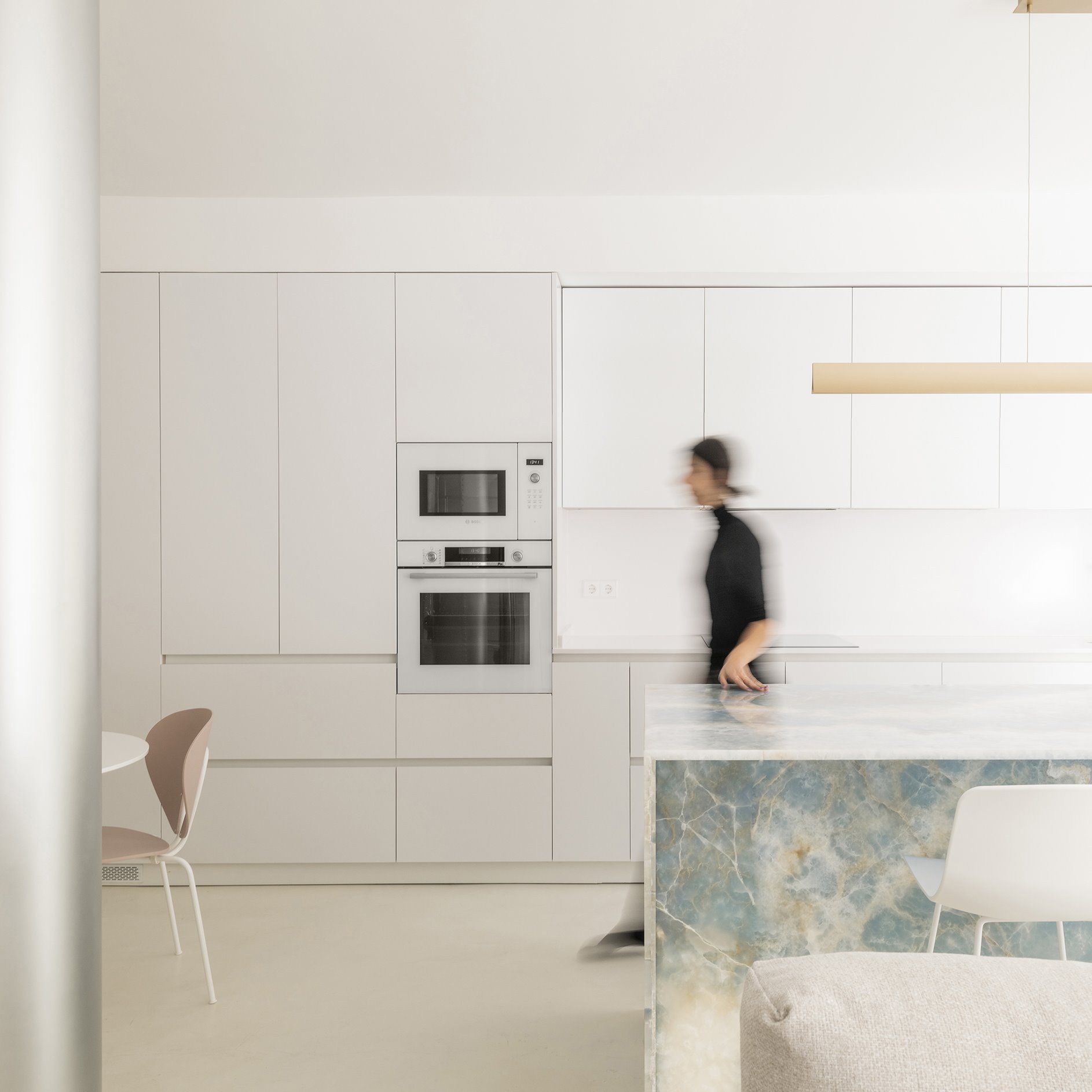 cocina blanca