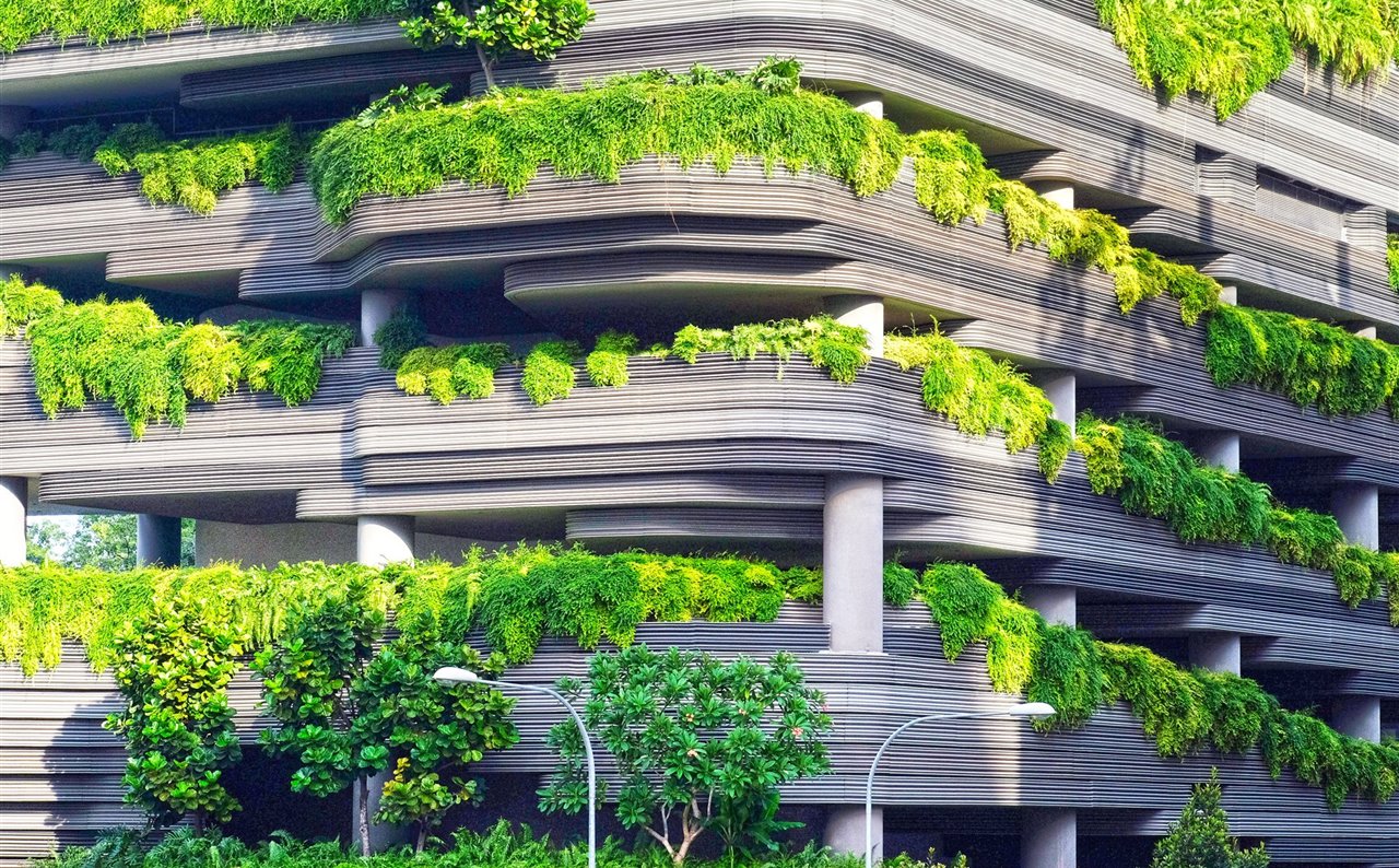 El diseño biofílico vuelve a conectar la ciudad con la naturaleza integrando plantas y materiales naturales en la arquitectura y decoración.