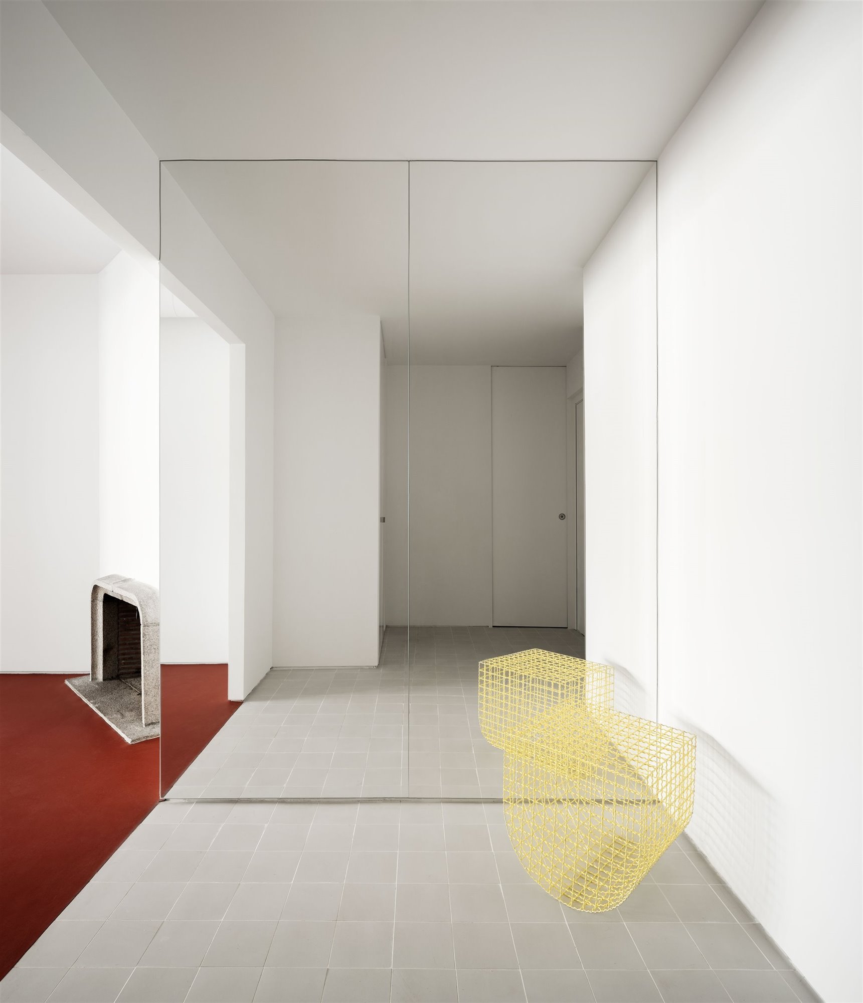 Casa flexible con geometrías en Madrid estudio Hanghar