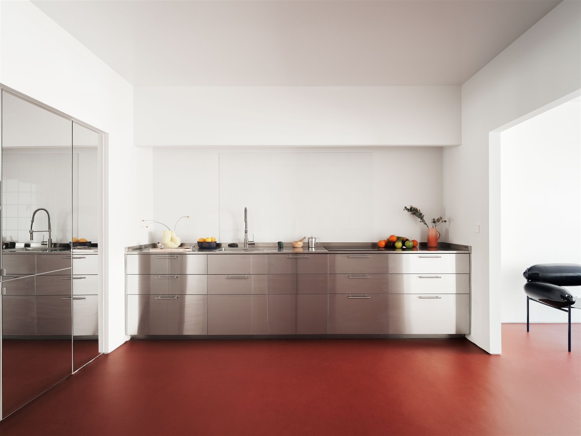 Casa flexible con geometrías en Madrid estudio Hanghar