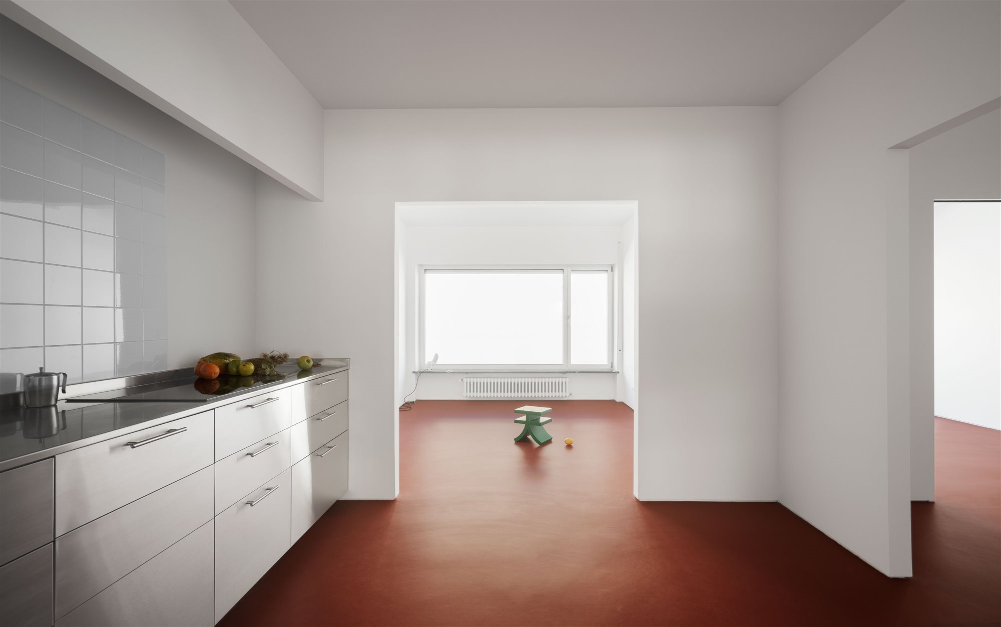 Casa flexible con geometrías en Madrid estudio Hanghar