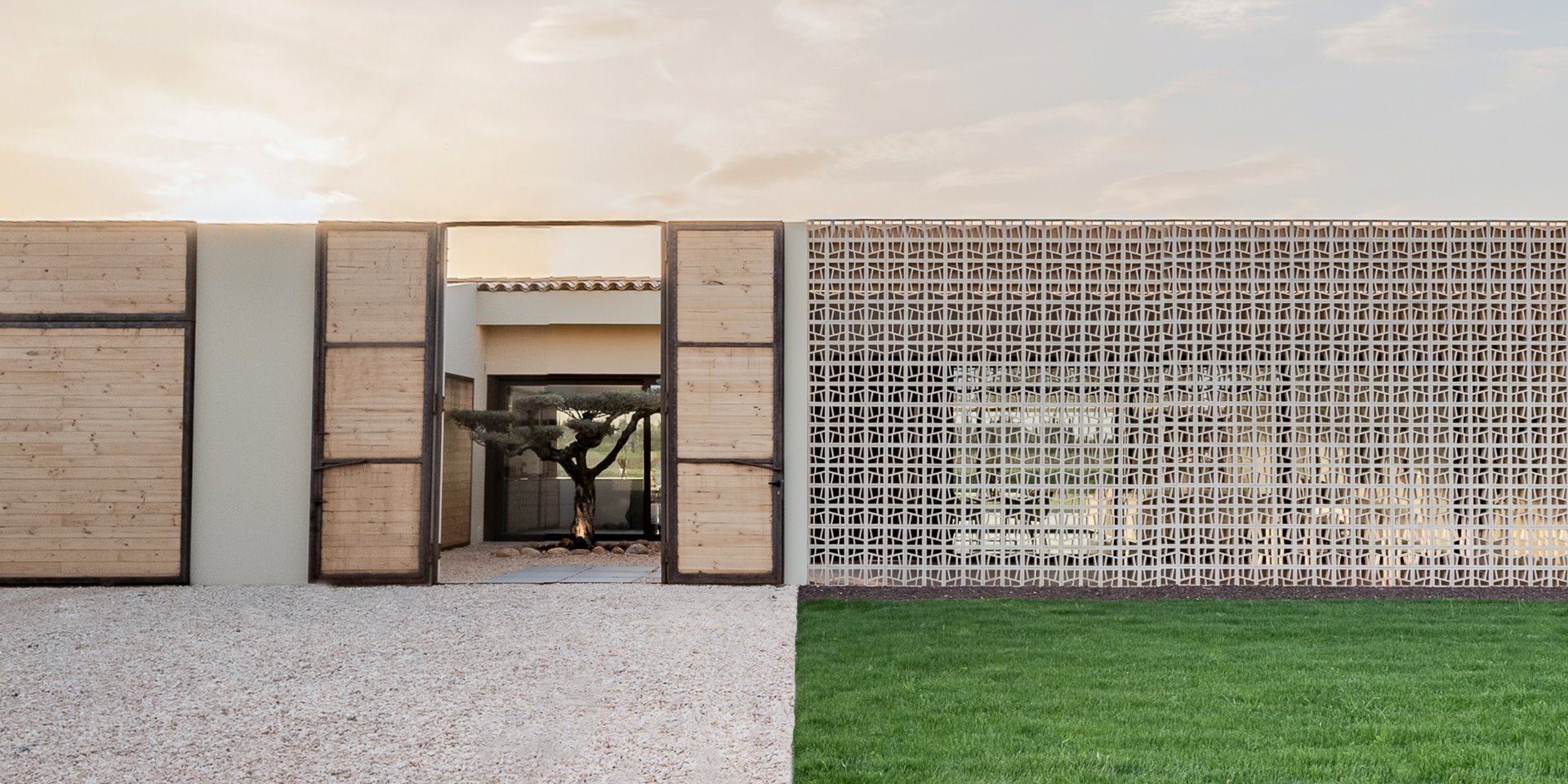 Ubiko casa prefabricada en el campo de Mallorca con tradición rural