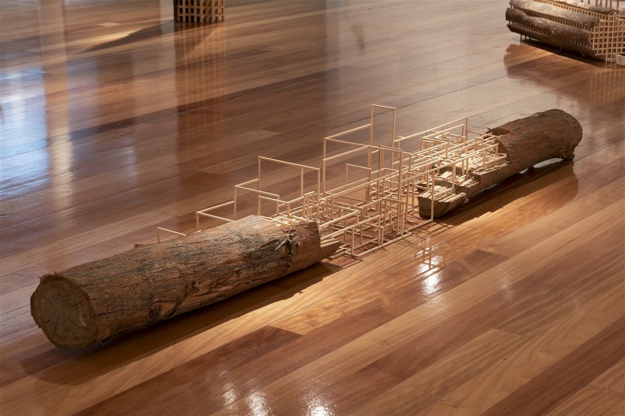 Árbol Caído, Rodrigo Arteaga, 2021. AFA Galería. 