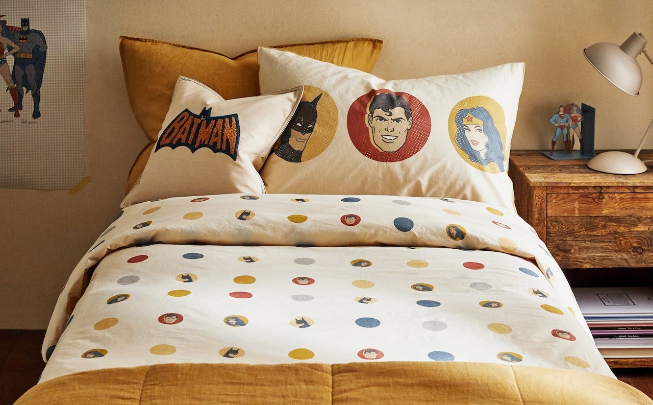 zara home habitacion niños superheroes