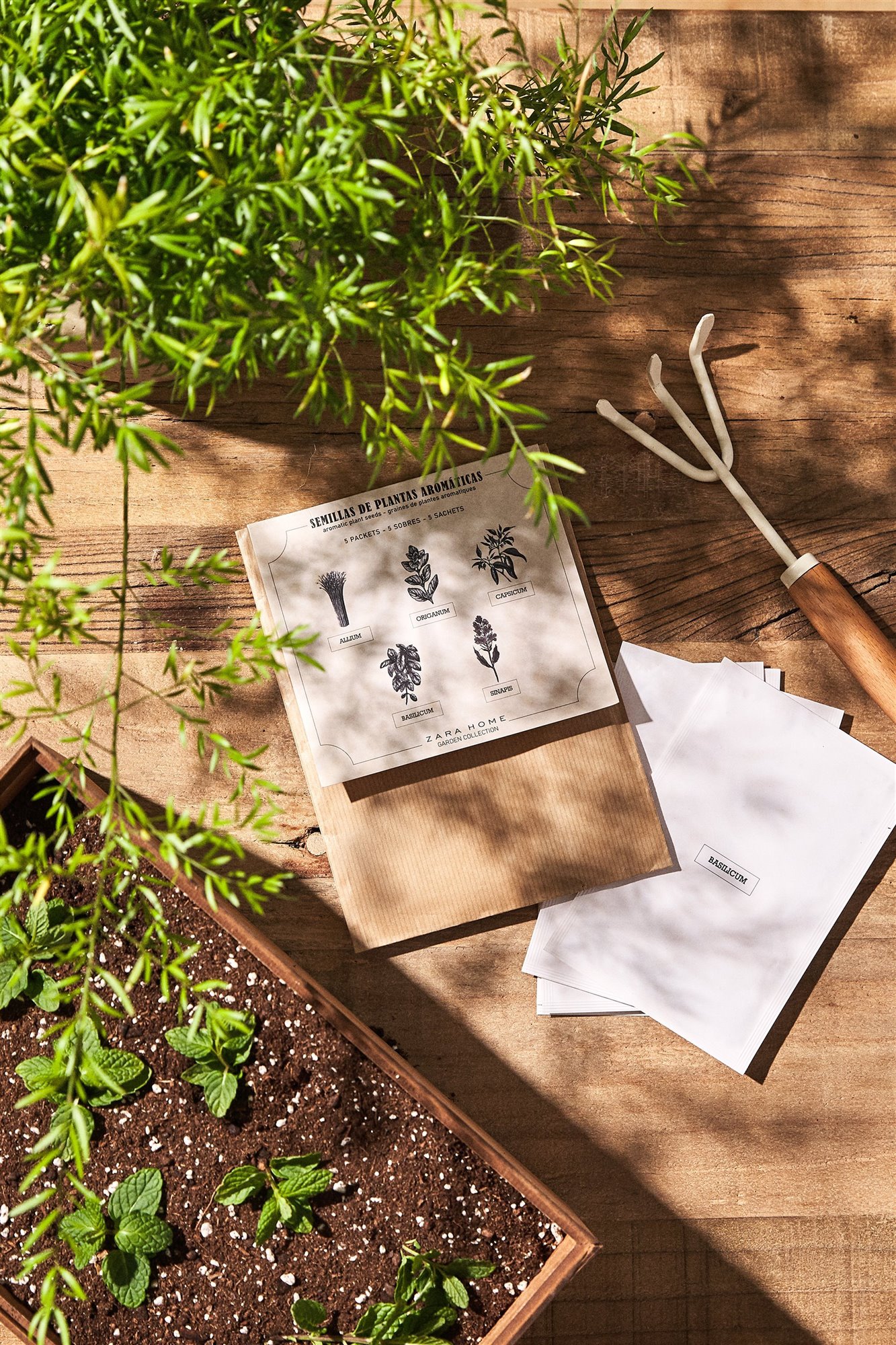 Zara home coleccion para jardineria