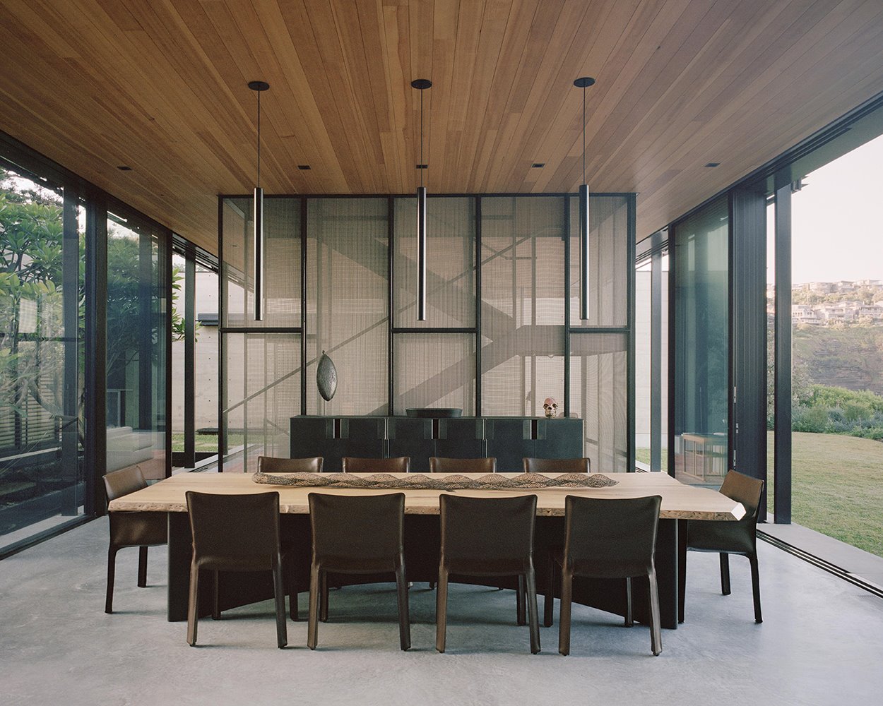 bilgola beach house olson kundig architects comedor
