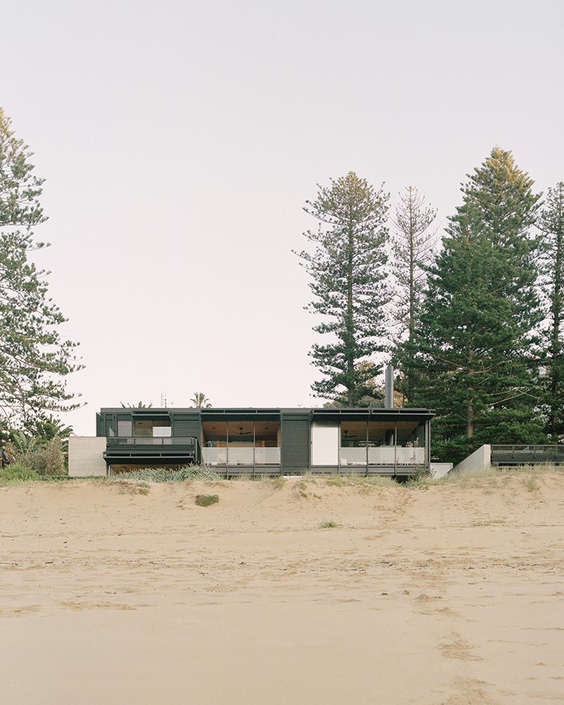 bilgola beach house olson kundig architects vista exterior desde la playa 02