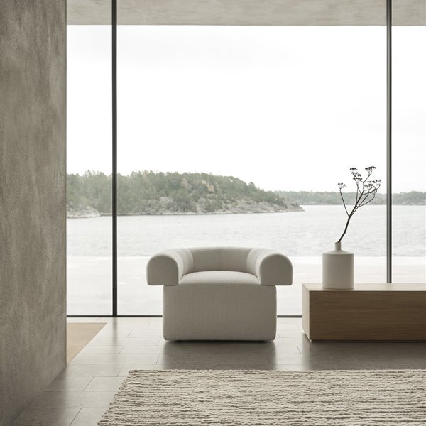 sillón boucle de lotta agaton para layered neurociencia