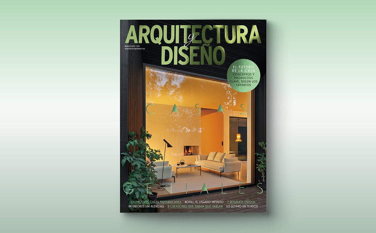 Portada del número de marzo de 2022, ¿cómo es la casa del futuro?