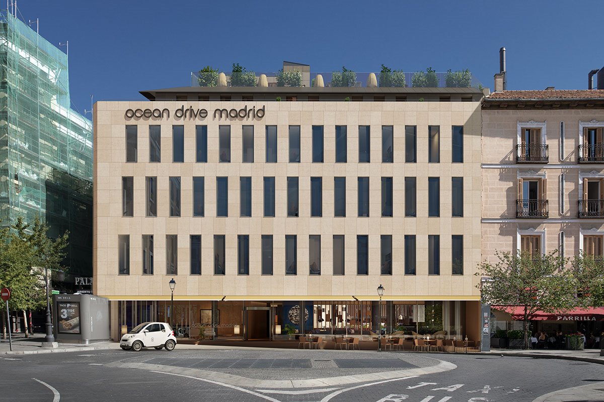 ocean drive madrid hotel edificio