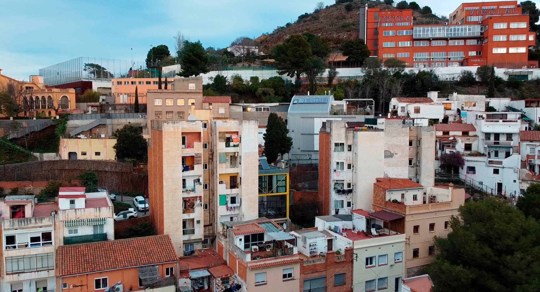 Vista aérea Casa Collumpio Mach Barcelona