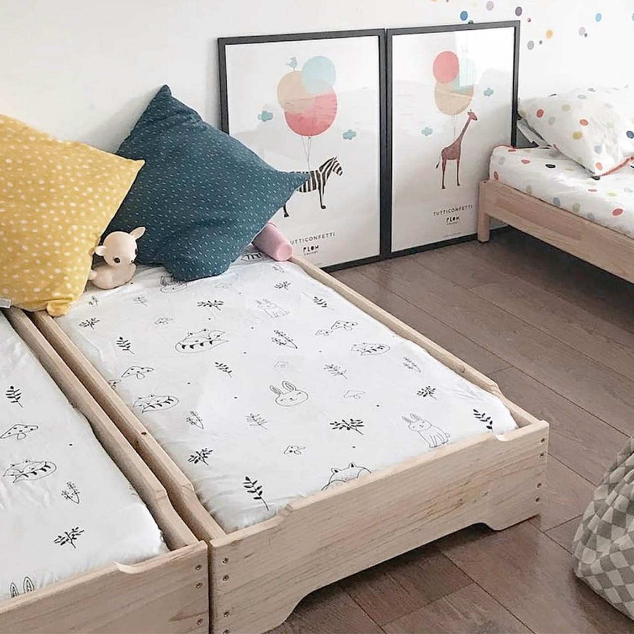 Casita De Sueños Montessori Infantil Para Cama Individual