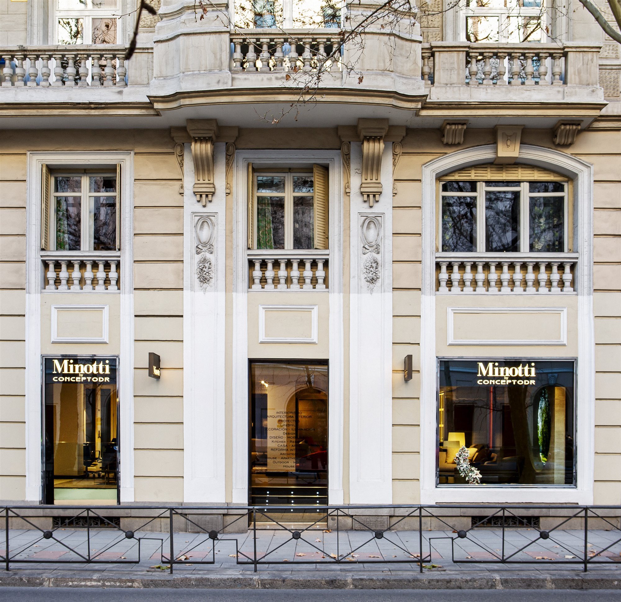 Minotti Madrid showroom nuevo espacio 2021 collection