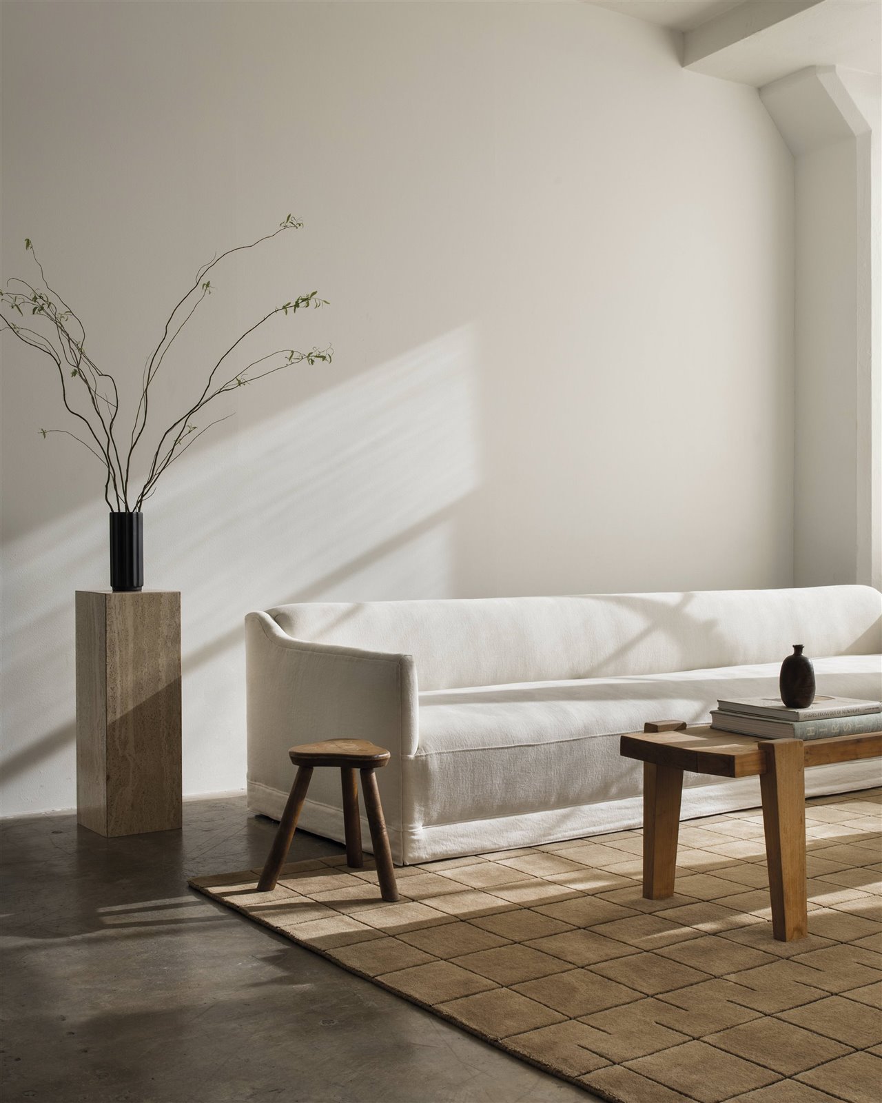 casa sin alergias sofa blanco 