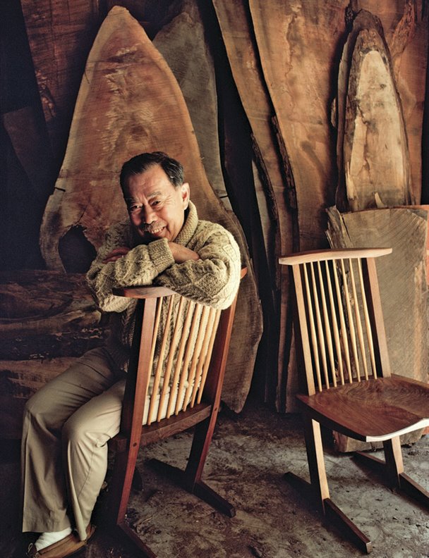 El amor por la madera del maestro George Nakashima