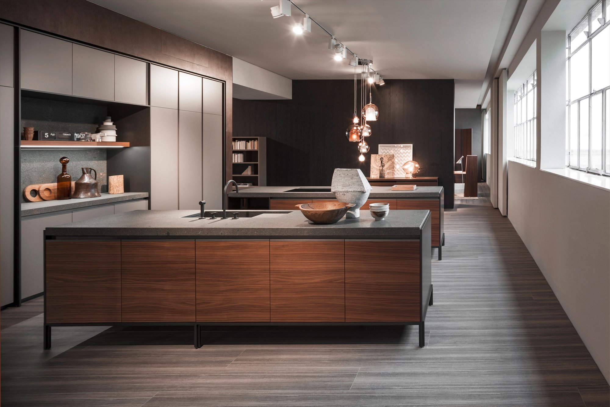 cocina Molteni. "Con una cocina abierta, el olor a comida llega hasta el salón"