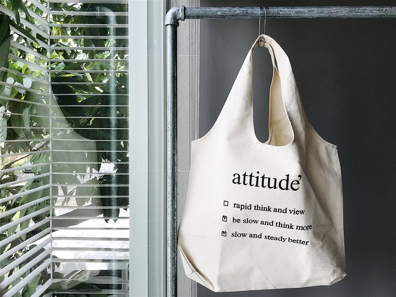Tote bag de tela de algodón