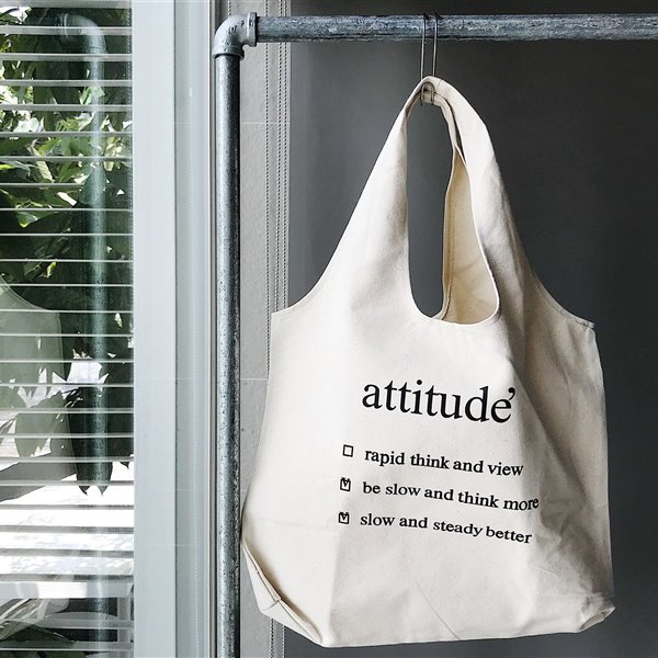 Tote bag de tela de algodón