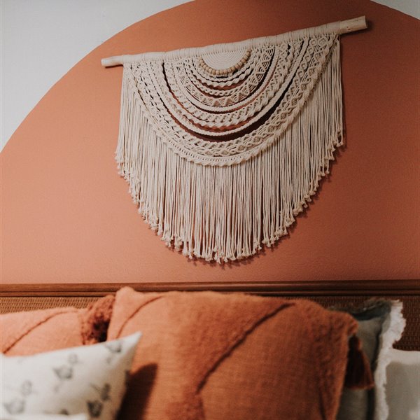 Macramé para dar un toque boho a la decoración