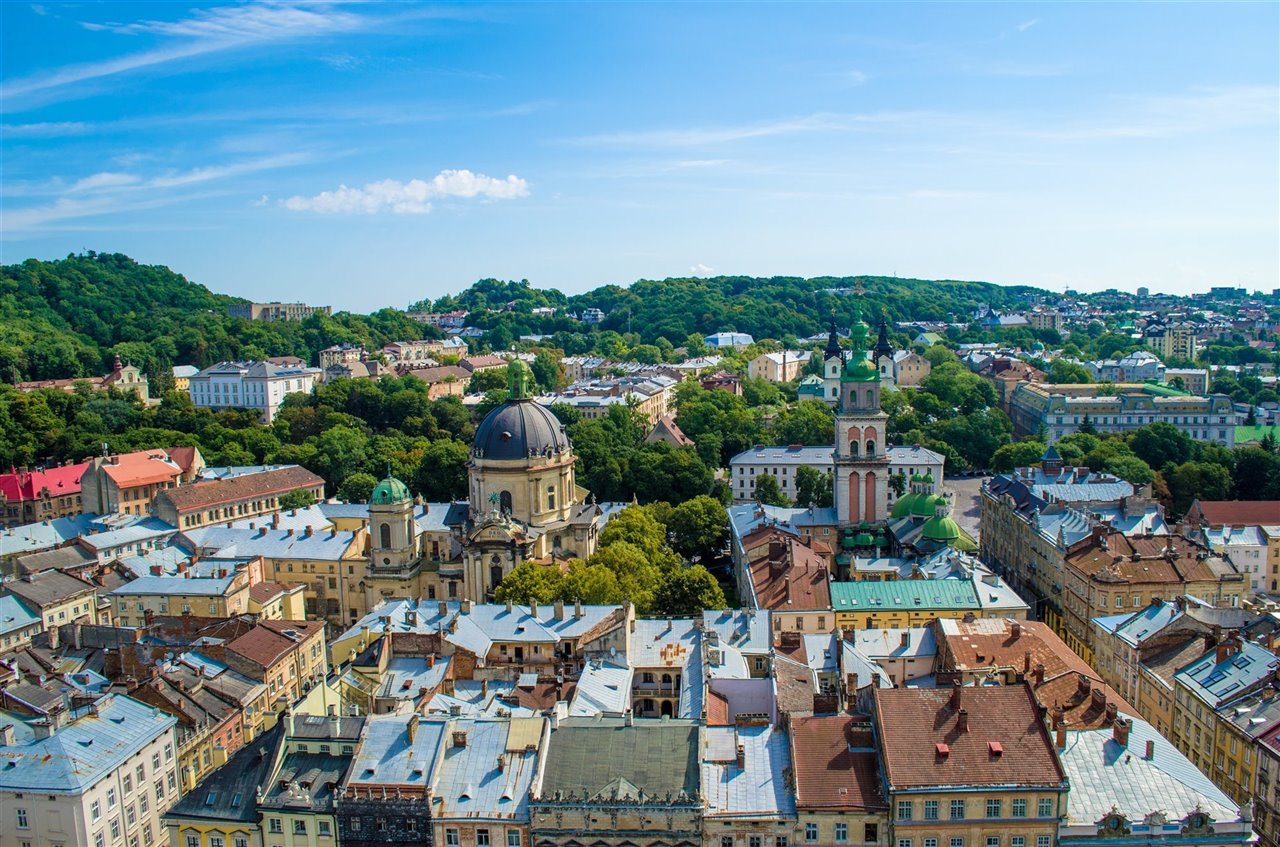 La ciudad de Lviv en todo su esplendor