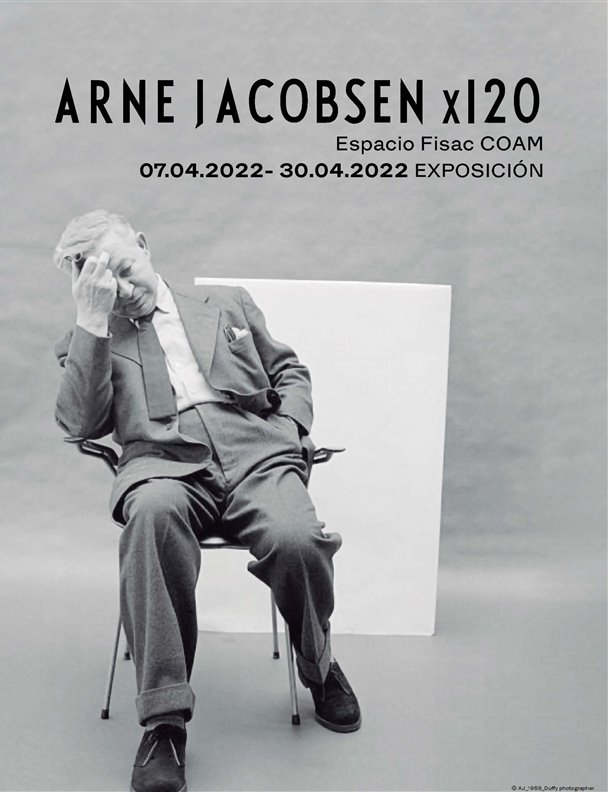 La exposición definitiva sobre el arquitecto Arne Jacobsen llega a Madrid