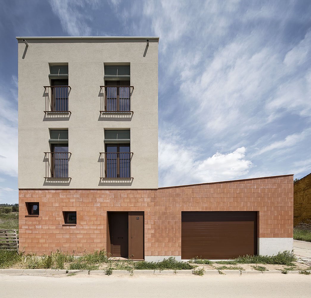 casa prefabricada mdn nook architects fachada