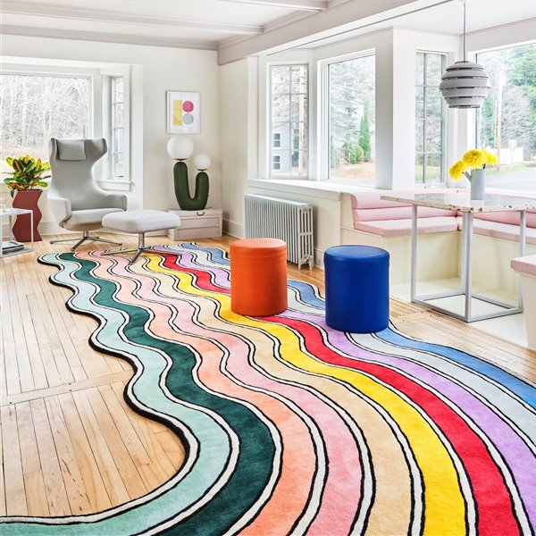 sala de estar libro House of Joy de Gestalten