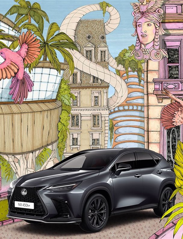 El último viaje de Lexus: buscar la ciudad sostenible a través del arte