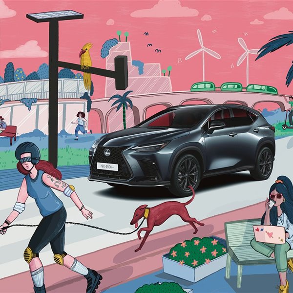 El último viaje de Lexus: buscar la ciudad sostenible a través del arte