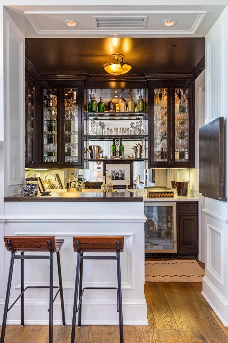 mansión Adam Levine minibar