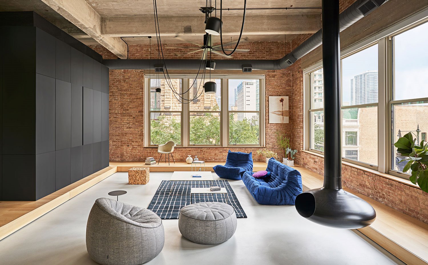 estilo industrial en Chicago