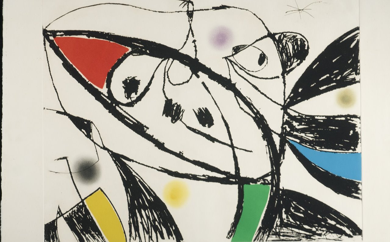 Serie 'Mallorca', de Joan Miró. 1973.